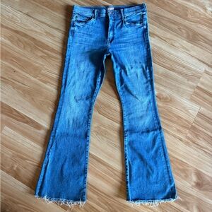 Awesome Mother Denim The Weekender Fray Jeans in Groovy Kind of Love - Sz 32
